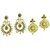 Aarsh Traditional Gold Alloy Jhumki Earrings For Women and girl