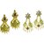 Aarsh Traditional Gold Alloy Jhumki Earrings For Women and girl