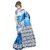 Sharda creation  Blue Art Silk Saree Without Blouse Piece