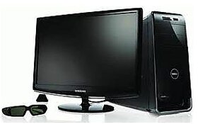 Intel Core 2 Duo desktop with aoc lcd monitor