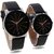 Crystal HRV Watch For Men And Women Cupple /Combo Watch For Latest Desining Stylist Crystal Dile Watch By 5Star