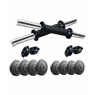 Protoner PVC DUM22P Dumbbell Set (Black)