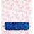 Generic 15cm DIY Floral and Dot Pattern Paint Roller for Wall Decoration 066Y