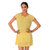 Oviya Women's Yellow  Solid Print Dress