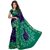 SVB Sarees Multicolor Self Design Cotton Saree With Blouse