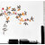EJA Art beautiful tree with flower Wall Sticker Material  PVC Pec  1.
