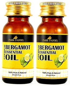 Park Daniel Pure and Natural Bergamot Essential oil Combo pack of 2 Bottles of 30 ml(60 ml)