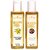 Park Daniel Premium Extra Light Olive Oil and Castor Oil Combo of 2 No.100 ml Bottles(200 ml)