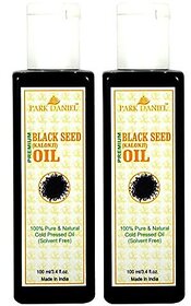 Park Daniel Premium Black seed oil(Kalonji) combo pack of 2 bottles of 100 ml(200 ml)