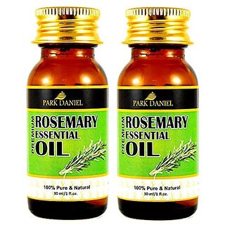Park Daniel Premium Rosemary Essential Oil Combo of 2 No. Bottles(60 ml)