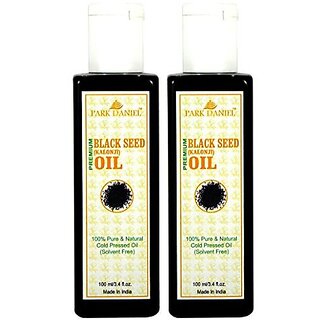 Park Daniel Premium Black seed oil(Kalonji) combo pack of 2 bottles of 100 ml(200 ml)