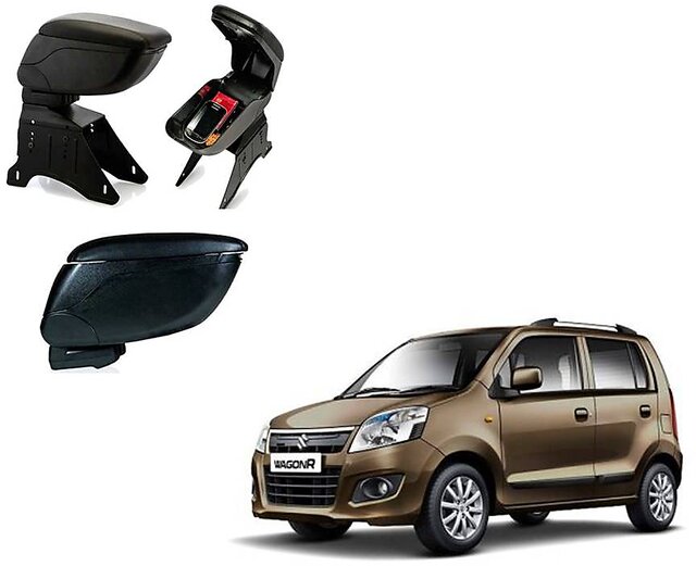 Buy Black Arm Rest Console For Maruti Suzuki Wagon R Online @ ₹1002 ...