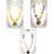 Minha Fashion Trendy Party wear Jewelry Necklace with Earrings Set Combo of 3