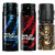 2 Wild Stone And 1 Axe Deo Deodorants Body Spray For Men 150 ml- Pack OF 3 Pcs