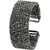 Asmitta Jewellery Rhodium Plated Black Zinc Kadas For Women