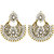 Asmitta Jewellery Gold Plated Gold Zinc Chandbali For Women
