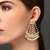 Asmitta Jewellery Gold Plated Gold Zinc Dangle Earrings For Women