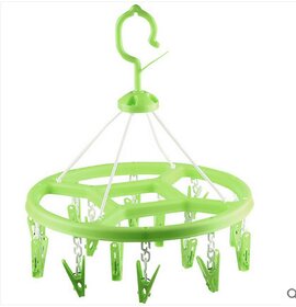 Right traders multicolor 15 clip Plastics Hanger