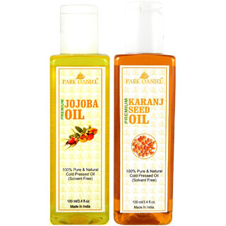 Park Daniel Premium Karanj Oil And Jojoba Oil Combo Of 2 Bottles Of 100 Ml