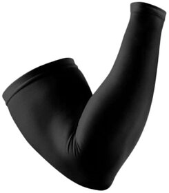 3 Pair Arm Sleeve For Men  Women  (Free, Black)