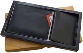 My pac leather Wallet and cardholder  gift Combo for men CB16037