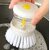 kudos Multipurpose Small Dish Washer Cleaning Brush With Liquid Soap Dispenser(Plastic/Fiber) s4d 03.