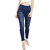 Miss Chase Women's Blue Super Skinny Fit Jeggings