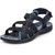 Hotmess men's Sandals(Aqua1-bkfer-HM)