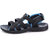 Hotmess men's Sandals(Aqua1-bkfer-HM)