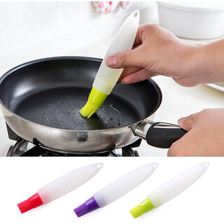 kudos 1 PC SILICONE BAKING BRUSHS LIQUID OIL PEN CAKE BUTTER BREAD PASTRY BRUSH BAKING TOOL BBQ UTENSIL SAFETY BASTING BRUSH