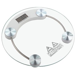 Electronic Digital/LCD Personal Health Check-up Body Fitness Weighing Scale Round(6mm)