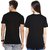 Combo Of Black Printed Round Neck Couple T-Shirts by WE2