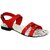 Red Flat Women's Sandal