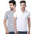 Ketex Men's Multicolor Polo T-shirt Pack of 2