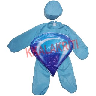 Water Drop Or Nature Theme Fancy Dress Costume For Kids