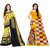 Fabwomen Multicolor Bhagalpuri Silk Printed Saree With Blouse