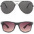 Zyaden Combo of 2 Aviator Sunglasses