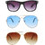 Zyaden Combo of 3 Wayfarer Sunglasses