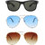 Zyaden Combo of 3 Wayfarer Sunglasses