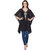 ALVENDA Solid Poly Georgette Women's Kaftan
