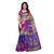 Fabwomen Multicolor Net Printed Saree With Blouse