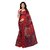 Fabwomen Multicolor Net Printed Saree With Blouse