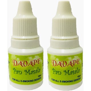 Buy DA Vape Paan Masala ( Pack of 2 ) E-Liquid Hookah Flavor Online @ ₹299  from ShopClues