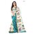 Fabwomen Multicolor Bhagalpuri Silk Printed Saree With Blouse
