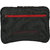 Protecta Memento Laptop Sleeve for Laptops with Screen Size Up to 15.6 Inches (Black & Red)