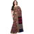 Janasya Women's Multi Kanjivaram Silk Printed Saree With Unstitched Blouse