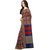 Janasya Women's Multi Kanjivaram Silk Printed Saree With Unstitched Blouse