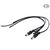 CE 10pcs 5.5x2.1mm Male DC Power Pigtails Plug Lead Cord for CCTV Camera