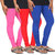 Varsha Cotton Churidar Leggings - Pack of 3