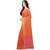 Janasya Women's Peach Silk Patola Saree With Unstitched Blouse